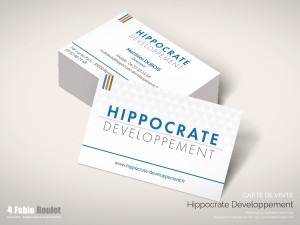 Print : carte de visite Hippocrate développement